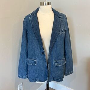 Gap Denim Blazer NWT